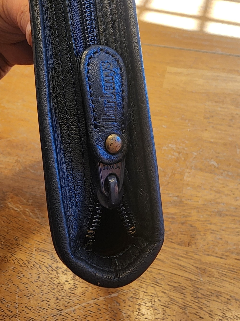 Burberry Black Leather Journal Cover - Picture 6 of 16